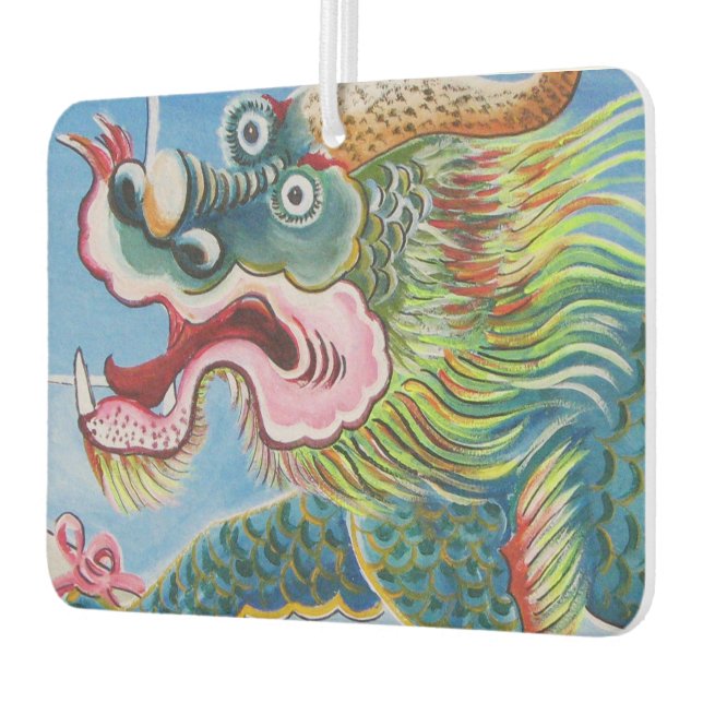 Désodorisant Pour Voiture Fresque chinoise Foo Dog / Lion Guardian (Gauche)