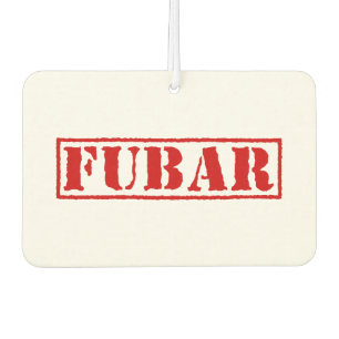 DÉSODORISANT POUR VOITURE FUBAR