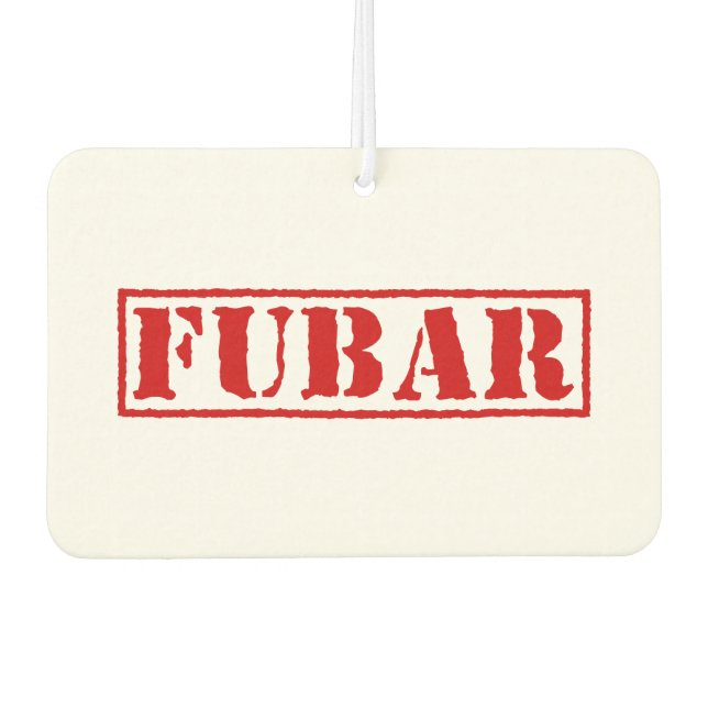 DÉSODORISANT POUR VOITURE FUBAR