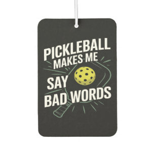 Désodorisant Pour Voiture Funny Pickleball Me Fait Dire Des Gros Mots