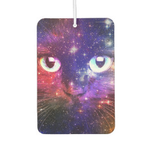 Désodorisant Pour Voiture Galaxie de rafale de couleur de chat