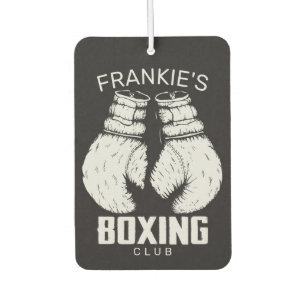 Désodorisant Pour Voiture Gants de boxe club Boxer Gym Fighter