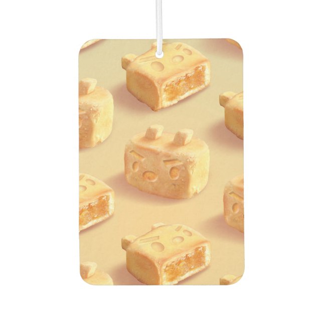 Désodorisant Pour Voiture Gâteau à l'ananas (Devant)