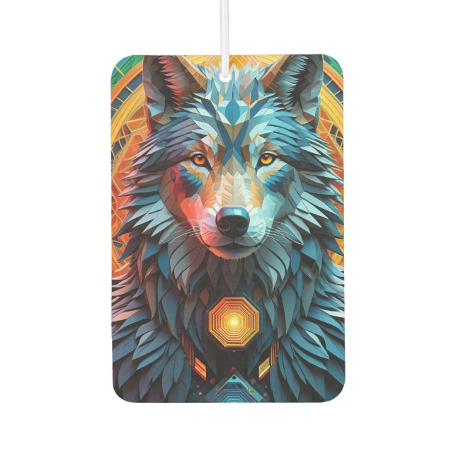 Désodorisant Pour Voiture Geo Wolf (Devant)