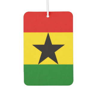 Désodorisant Pour Voiture Ghana Flag