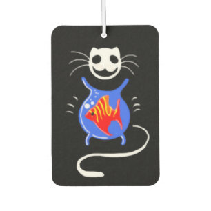 Désodorisant Pour Voiture Ghost Kitty Chat Fraîcheur