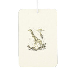 Désodorisant Pour Voiture Giraffe cosmique drôle Giraffe pour femmes Hommes