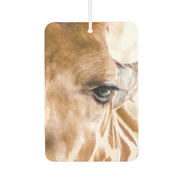Désodorisant Pour Voiture Giraffe Hello Air Freshener (Devant)