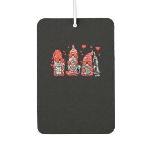 Désodorisant Pour Voiture Gnome Nurse Scrub Valentine RN ICU ER Valentines D