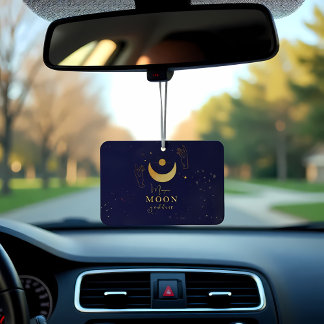 Désodorisant Pour Voiture Golden Moon With Hands Personalized