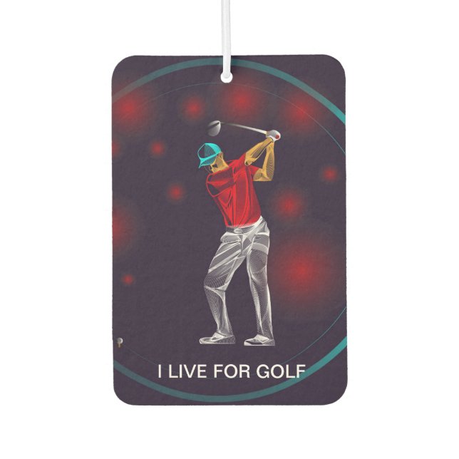 Désodorisant Pour Voiture Golf Air Freshener (Devant)