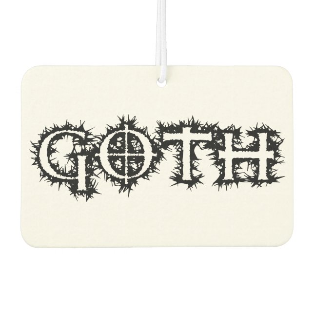 Désodorisant Pour Voiture Goth (Devant)