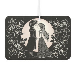 Désodorisant Pour Voiture Gothique Emo Enfants Kiss Valentine's Day