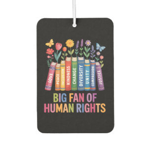 Désodorisant Pour Voiture Grand Fan Des Droits De L'Homme