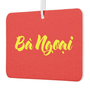 Désodorisant Pour Voiture Grand-mère vietnamienne (maternelle) - Bà Ngotchi
