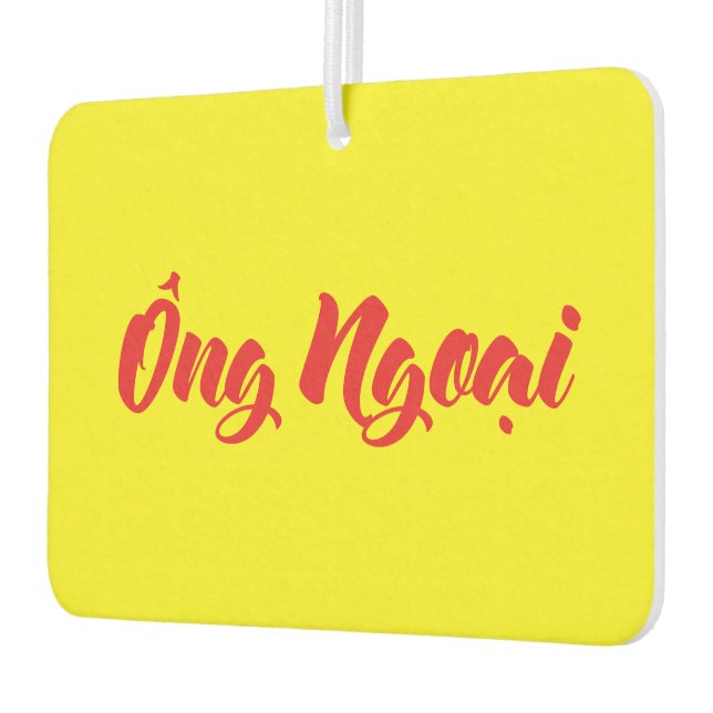 Désodorisant Pour Voiture Grand-père vietnamien (maternel) - Ông Ngobao (Gauche)