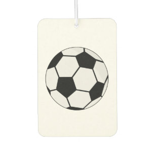 Désodorisant Pour Voiture Graphisme de ballon de football classique Fan de s