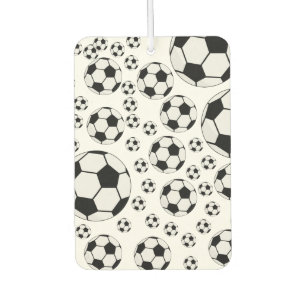 Désodorisant Pour Voiture Graphisme de ballon de football classique Fan de s