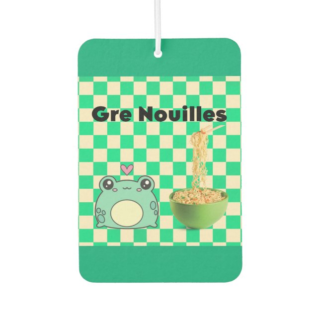 Désodorisant Pour Voiture Gre nouilles (Devant)