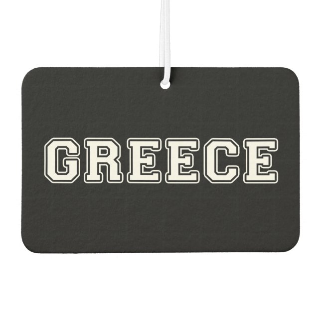 Désodorisant Pour Voiture Grèce (Devant)
