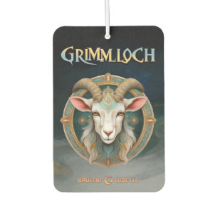 Désodorisant Pour Voiture Grimmloch Emblème de la Chèvre Jeu de rôle fantast