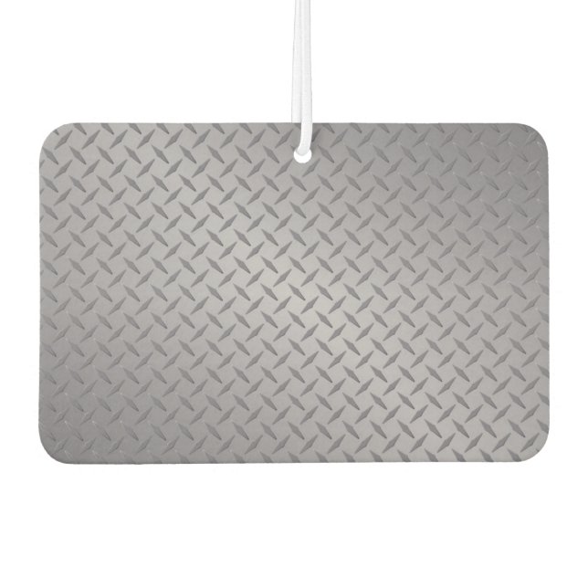 Désodorisant Pour Voiture Gris Acier Tôle Diamantée (Devant)