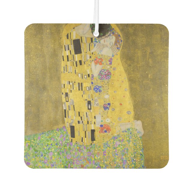 Désodorisant Pour Voiture Gustav Klimt - Le baiser (Devant)