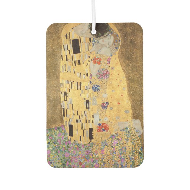 Désodorisant Pour Voiture Gustav Klimt | The Kiss, 1907-08 (Devant)
