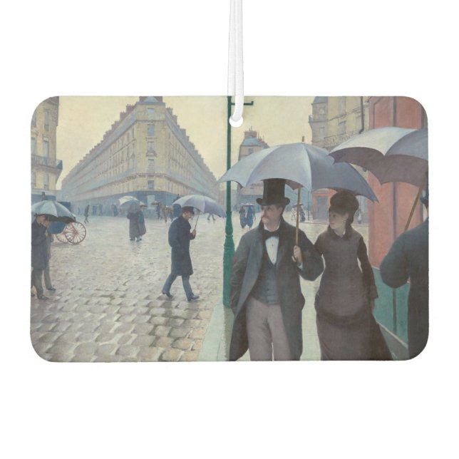 Désodorisant Pour Voiture Gustave Caillebotte - Paris Street ; Rainy Day (Devant)