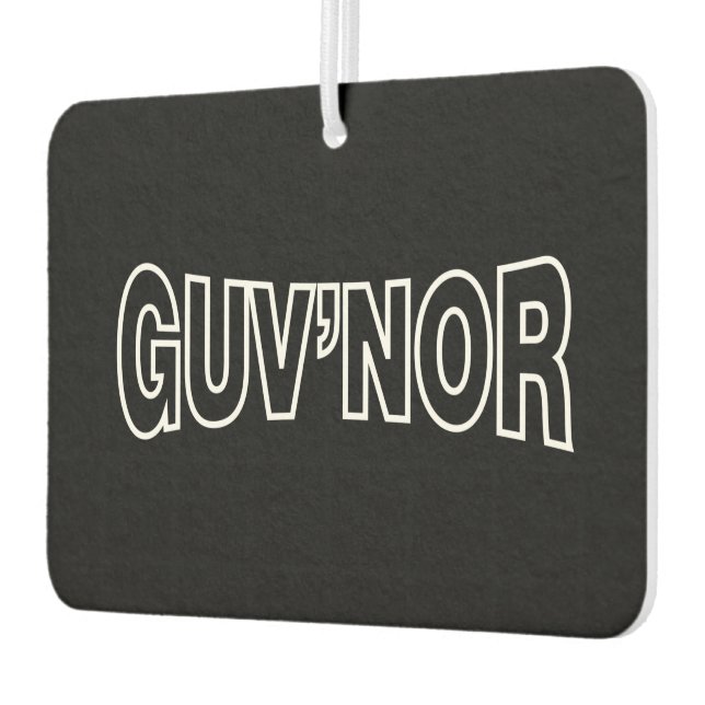 DÉSODORISANT POUR VOITURE GUV'NOR (Gauche)