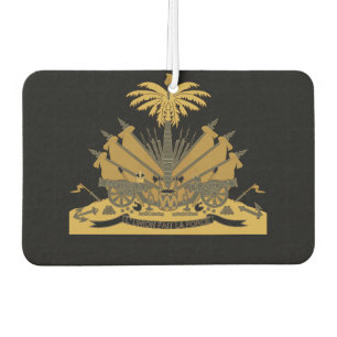 Désodorisant Pour Voiture Haïti - blason T-shirt