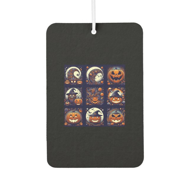 Désodorisant Pour Voiture Halloween (Devant)