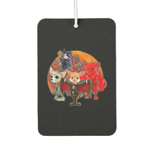 Désodorisant Pour Voiture Halloween Chihuahua Costume maman mal sorcier pub