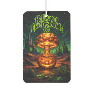 Désodorisant Pour Voiture Halloween de destruction massive Citrouille radioa