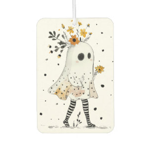 Désodorisant Pour Voiture Halloween lunaire et tournesol
