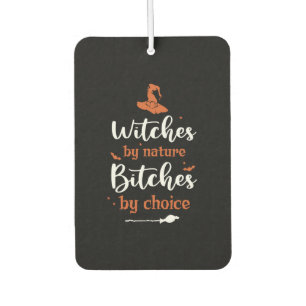 Désodorisant Pour Voiture Halloween Witches by Nature Birthday