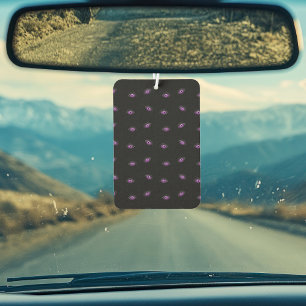 Désodorisant Pour Voiture Halloween, Yeux Violets, Trucs Ou Traitements, Boi