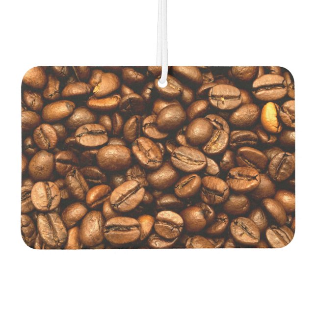 Désodorisant Pour Voiture Haricots à café rôtis (Devant)