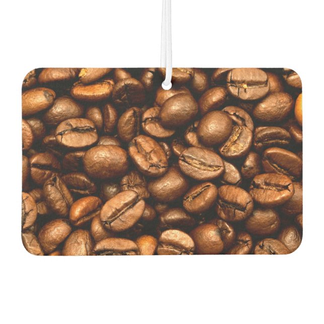 Désodorisant Pour Voiture Haricots à café rôtis (Devant)