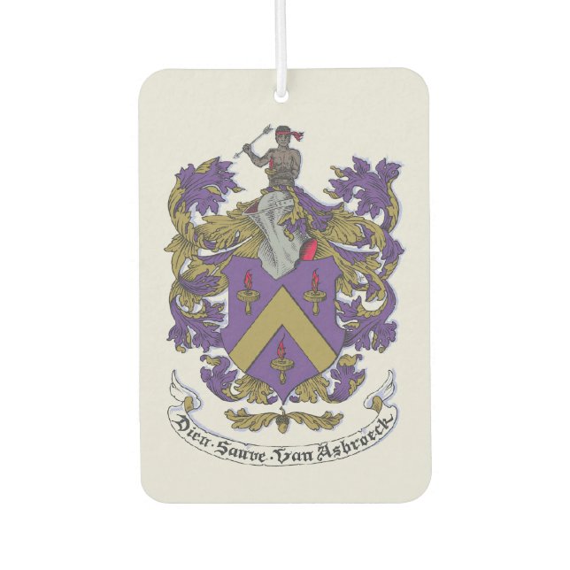 Désodorisant Pour Voiture Hasbrouck Car Air Freshener (Devant)