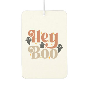 Désodorisant Pour Voiture Hé Boo Boho Halloween Hé Boo Fantôme