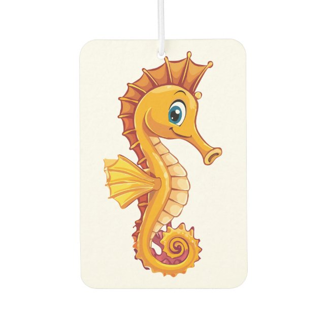 Désodorisant Pour Voiture Hippocampe à long nez (Devant)