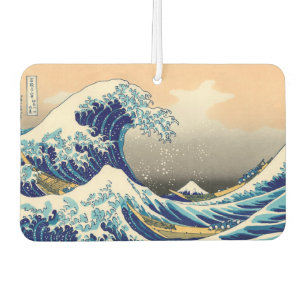 Désodorisant Pour Voiture Hiroshige La Grande Vague De Kanagawa