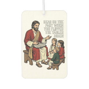 Désodorisant Pour Voiture Histoire de la Bible drôle Vintage Professeur reli