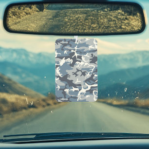 Désodorisant Pour Voiture Hiver Camouflage bleu neige, Militaire, Armée