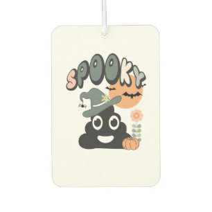 Désodorisant Pour Voiture Humour de salle de bain drôle Mignon Rétro Hallowe
