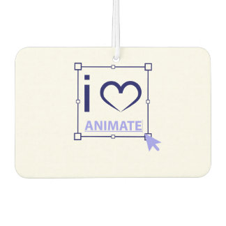 Désodorisant Pour Voiture I Love Animate