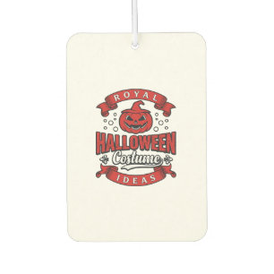 Désodorisant Pour Voiture Idées de costumes d'Halloween vintage Vector Desig