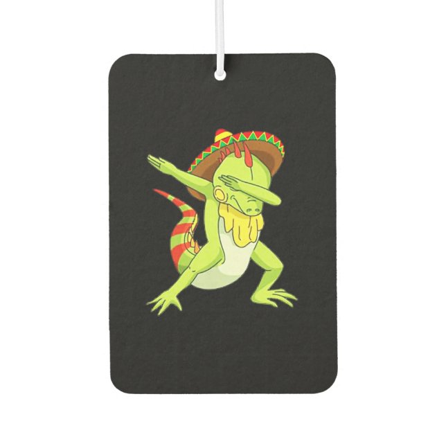 Désodorisant Pour Voiture Iguana drôle (Devant)