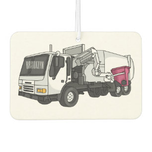 Désodorisant Pour Voiture Illustration de camion à ordures